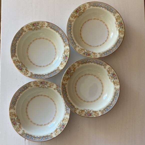 Vintage Noritake Pattern RO2 Dessert Bowls, Set of 4 - Picture 3 of 11